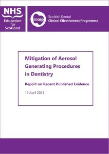 Mitigation of Aerosol Generating Procedures in Dentistry